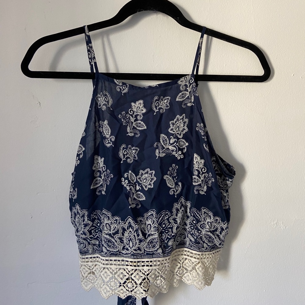 Backless Abercrombie and Fitch shirt